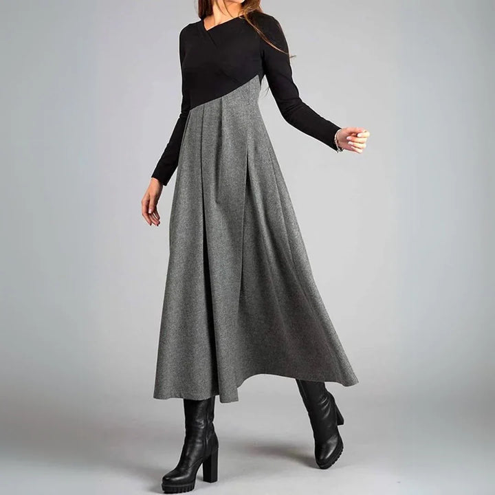 Anabel - Vestido Elegante Con Manga Larga